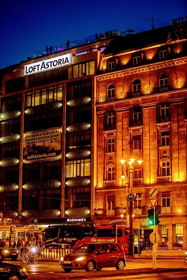 Loft Astoria Lägenhet Budapest